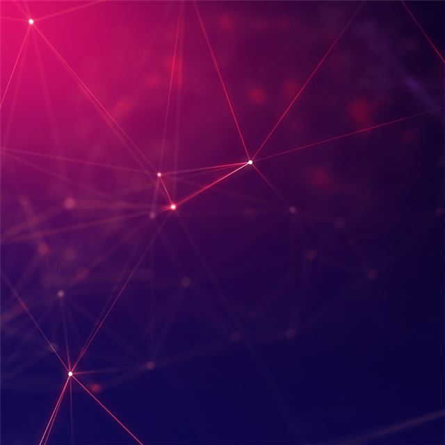 2732x2732 geometry abstract cyberspace 5k - 4k iPad Pro Wallpaper