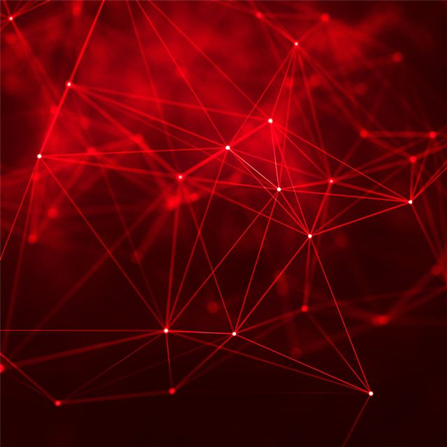 2732x2732 geometry cyberspace abstract 5k - geometry iPad Pro Wallpaper