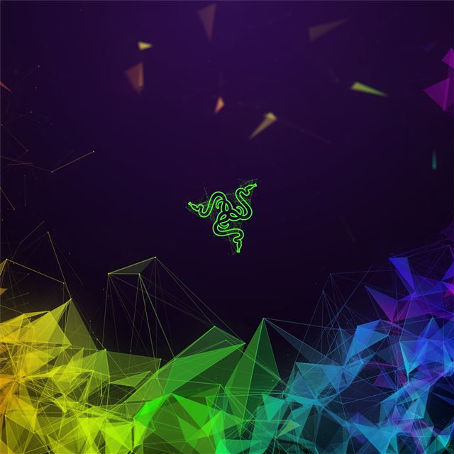 2732x2732 razer colorful abstract 4k - colorful iPad Pro Wallpaper