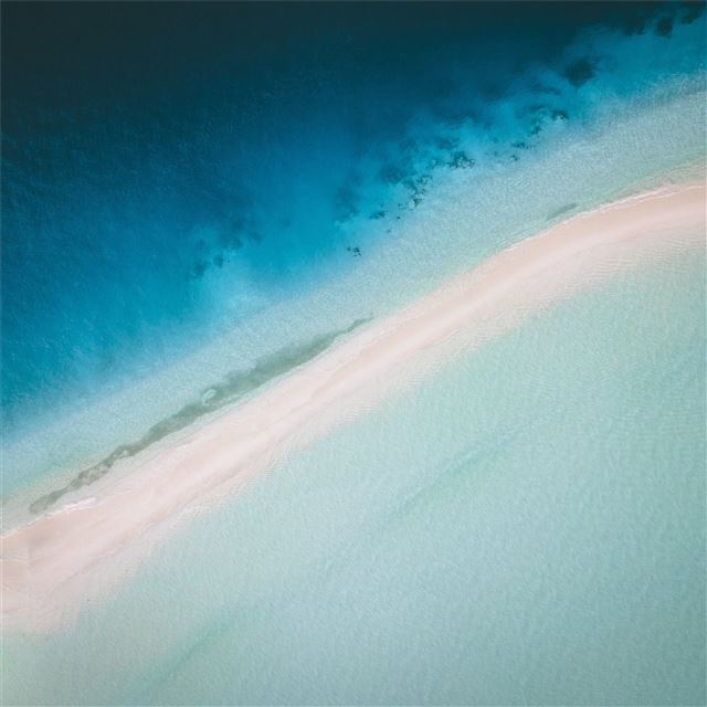 2732x2732 maldives island aerial view 4k - 4k iPad Pro Wallpaper