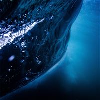 blue ocean sea underwater 4k wallpaper