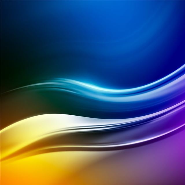 2732x2732 wave colour abstract 4k - artwork iPad Pro Wallpaper