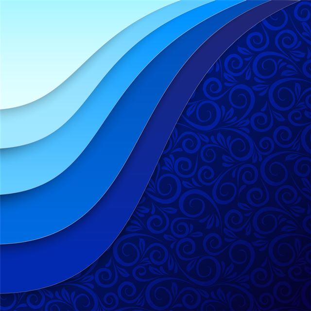 2732x2732 abstract blue texture 5k - 4k iPad Pro Wallpaper