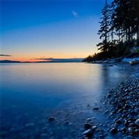 beautiful sunset sea sky scenery landscape 4k wallpaper