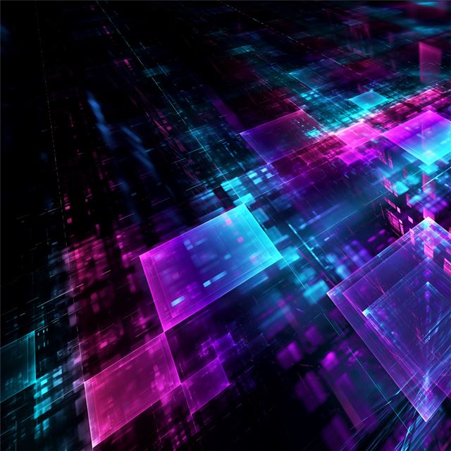 2732x2732 abstract cube digital art 5k - artwork iPad Pro Wallpaper