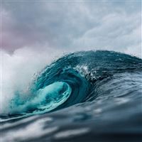 ocean wave 5k wallpaper