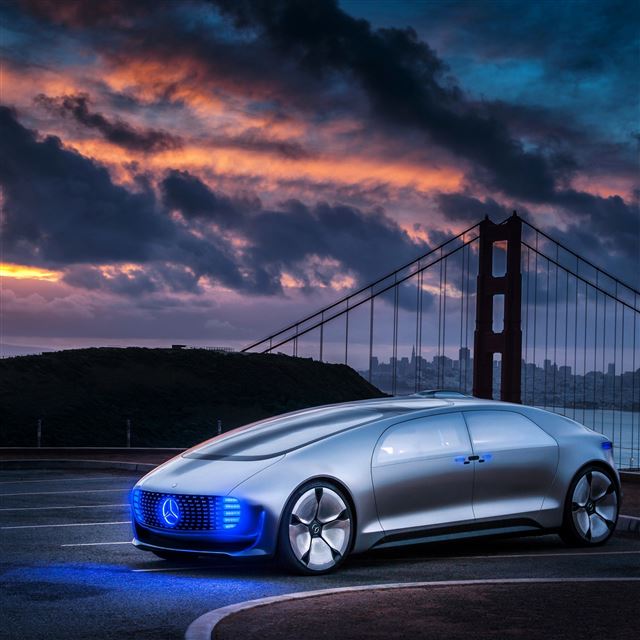 2732x2732 Mercedes Benz F015 Side View -  iPad Pro Wallpaper