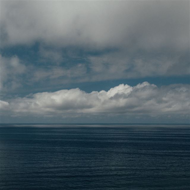 2732x2732 Sea Clouds Horizon -  iPad Pro Wallpaper