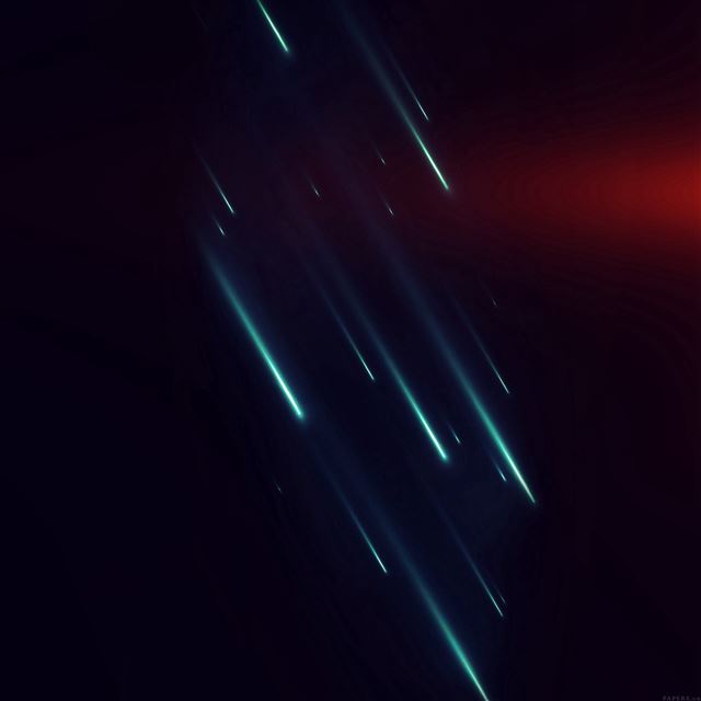 2732x2732 Meteor Graphic Blue Flare Dark Digital Art Pattern -  iPad Pro Wallpaper