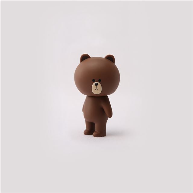 2732x2732 Brown Cute Charactor Art Illustration -  iPad Pro Wallpaper