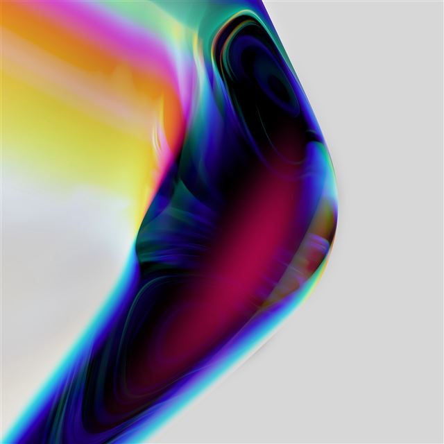 2732x2732 Rainbow Lens Background Color Art Illustration Digital -  iPad Pro Wallpaper