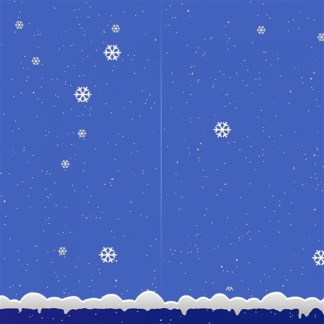 2732x2732 Snowflakes snow winter -  iPad Pro Wallpaper