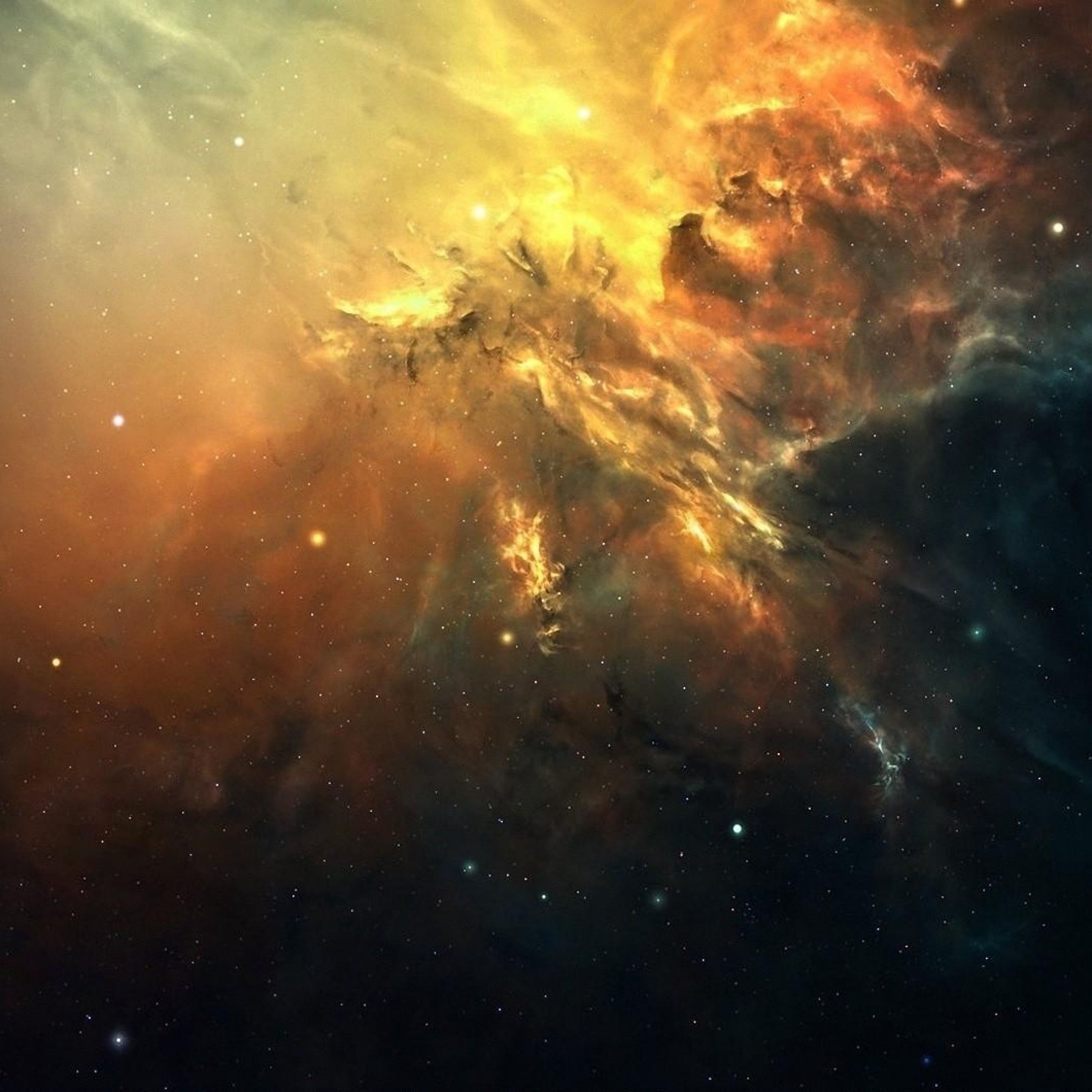 Galaxy stars light wallpaper. space colorful abstract 4k wallpaper. iPhone ...