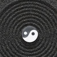 Yin yang stones earth symbol harmony wallpaper