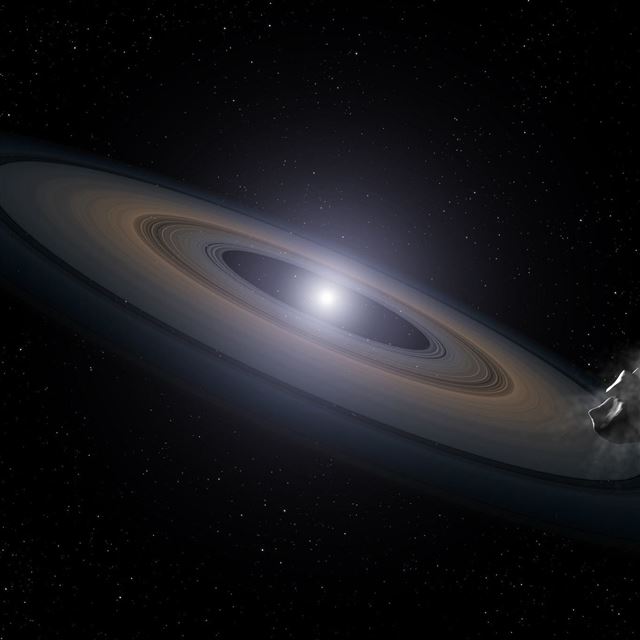 2732x2732 Star ring asteroid stars space galaxy -  iPad Pro Wallpaper