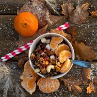 Autumn breakfast iPad Pro wallpaper