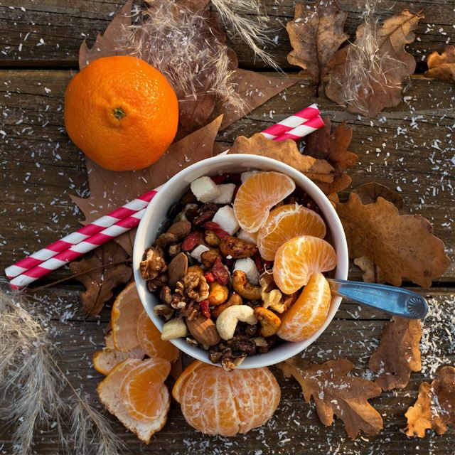 2732x2732 Autumn breakfast -  iPad Pro Wallpaper