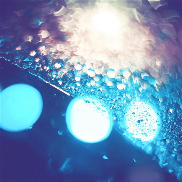 2732x2732 Drops macro lights decorations blur - decorations iPad Pro Wallpaper