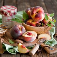 Peaches spices seasonings wallpaper