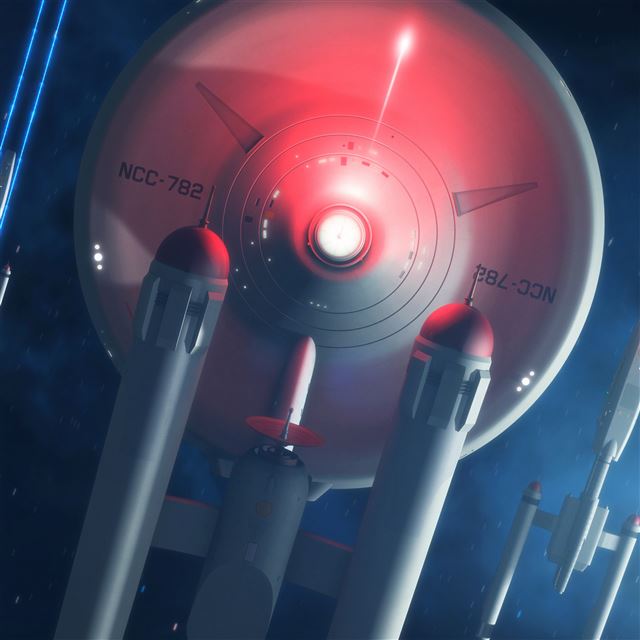 2732x2732 Spaceship art illustration -  iPad Pro Wallpaper