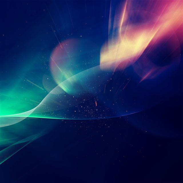2732x2732 Abstract lights vector -  iPad Pro Wallpaper