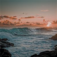 beautiful sea view 5k wallpaper