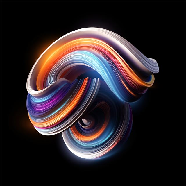 2732x2732 abstract shapes 4k -  iPad Pro Wallpaper