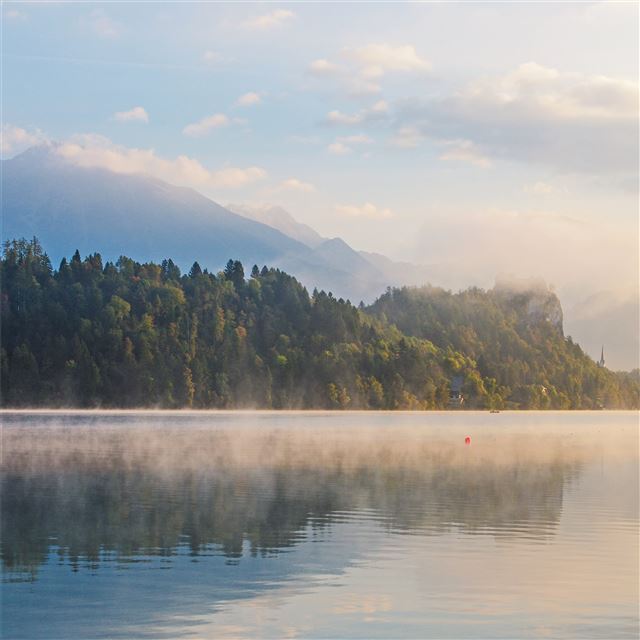 2732x2732 morning autumn 5k - autumn iPad Pro Wallpaper