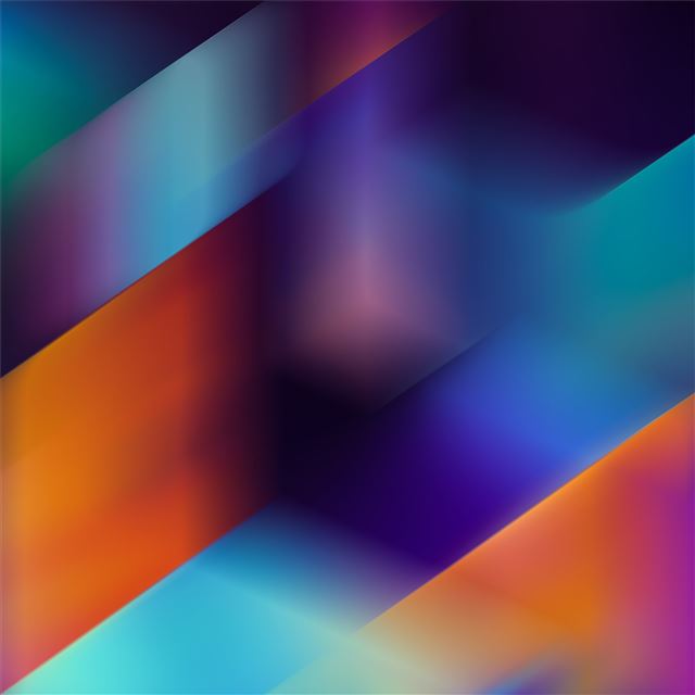 2732x2732 abstract ribbons digital art 4k - 4k iPad Pro Wallpaper