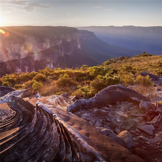 2732x2732 sunrising landscape fresh 4k - landscape iPad Pro Wallpaper