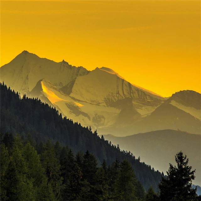 2732x2732 hills yellow landscape 4k -  iPad Pro Wallpaper