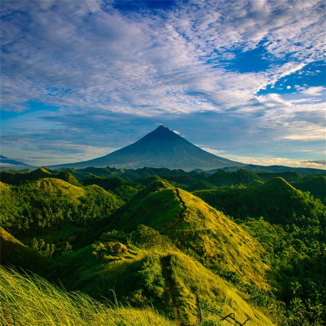 2732x2732 green hills 5k -  iPad Pro Wallpaper