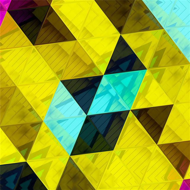 2732x2732 triangles abstract 4k - triangle iPad Pro Wallpaper