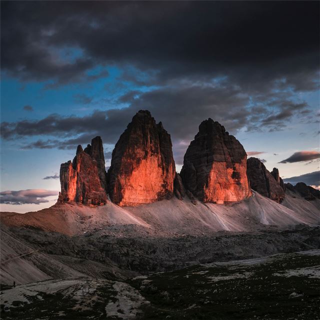 2732x2732 tre cime di lavaredo 5k -  iPad Pro Wallpaper