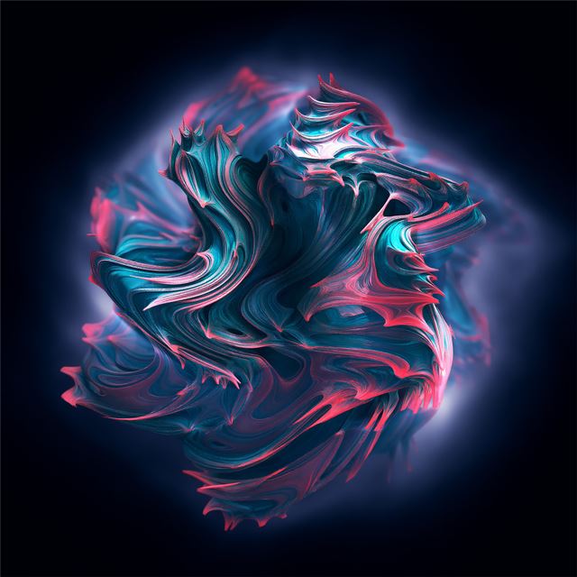 2732x2732 fractal bulb - deviantart iPad Pro Wallpaper