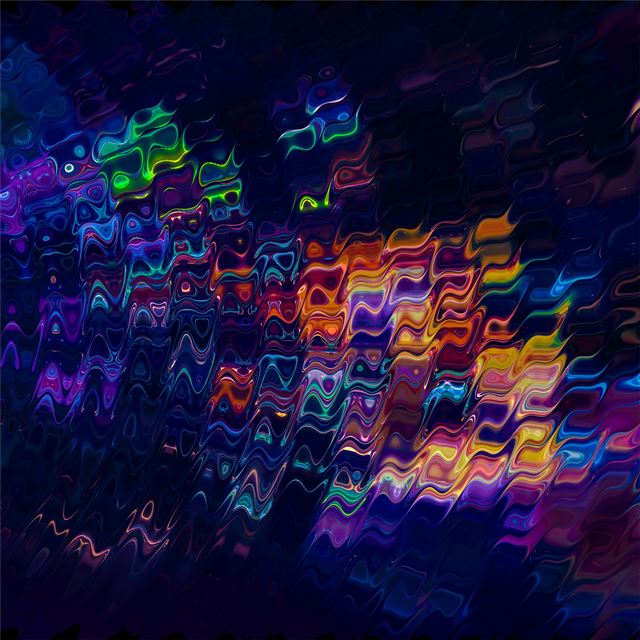2732x2732 ondes art 4k - abstract iPad Pro Wallpaper