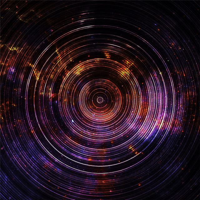 2732x2732 circles art 4k ultraviolet - 4k iPad Pro Wallpaper