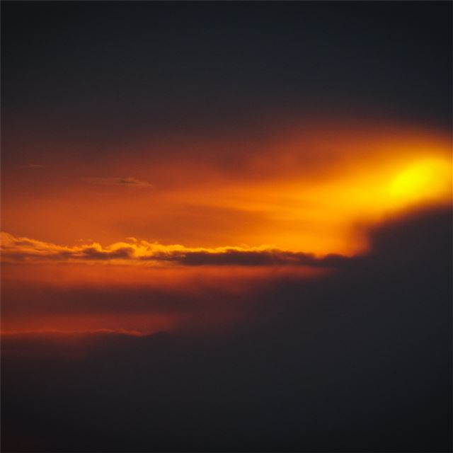 2732x2732 sky sunset smoke 5k - 4k iPad Pro Wallpaper