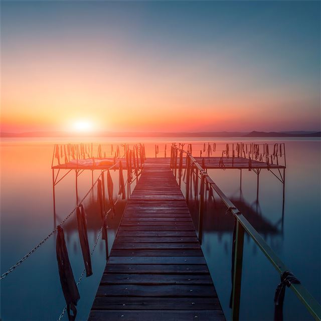 2732x2732 pier landscape 4k - landscape iPad Pro Wallpaper