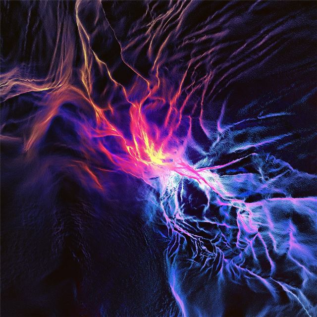 2732x2732 light fusion 4k - deviantart iPad Pro Wallpaper