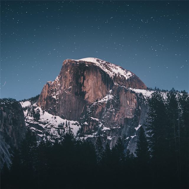 2732x2732 snow capped mountains during evening 8k -  iPad Pro Wallpaper