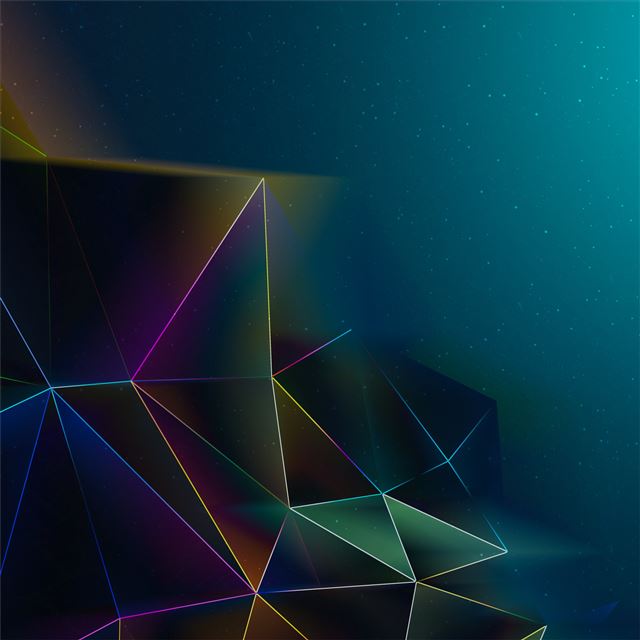 2732x2732 abstract triangles motion 4k -  iPad Pro Wallpaper