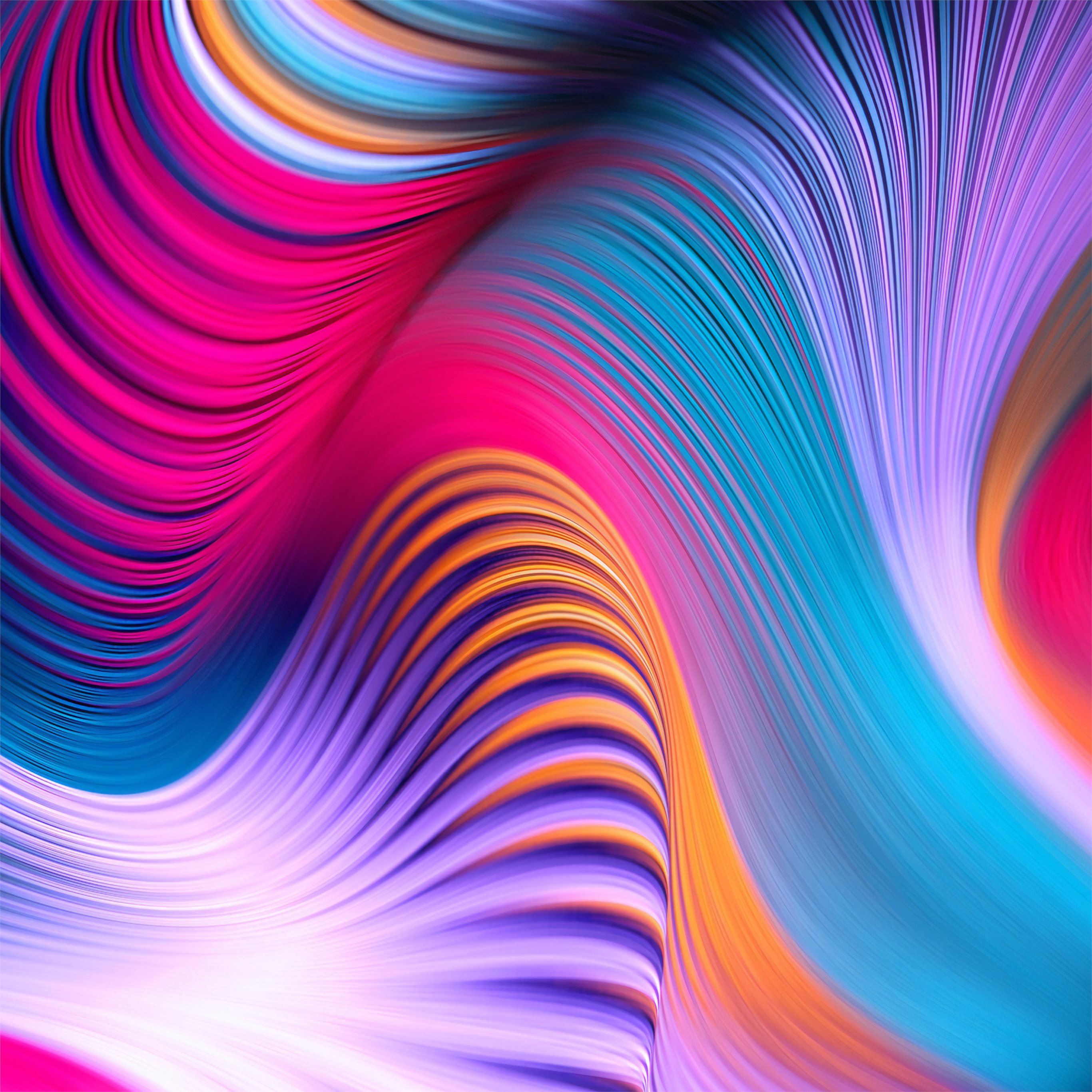 colorful movements of abstract art 4k iPad Pro Wallpapers Free Download