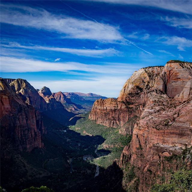 2732x2732 zion national park 5k - 4k iPad Pro Wallpaper