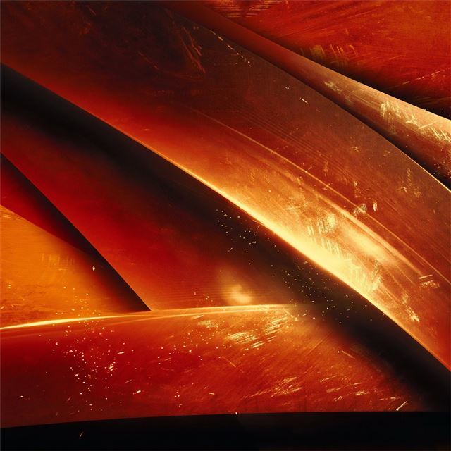 2732x2732 orange render abstract 4k - 4k iPad Pro Wallpaper