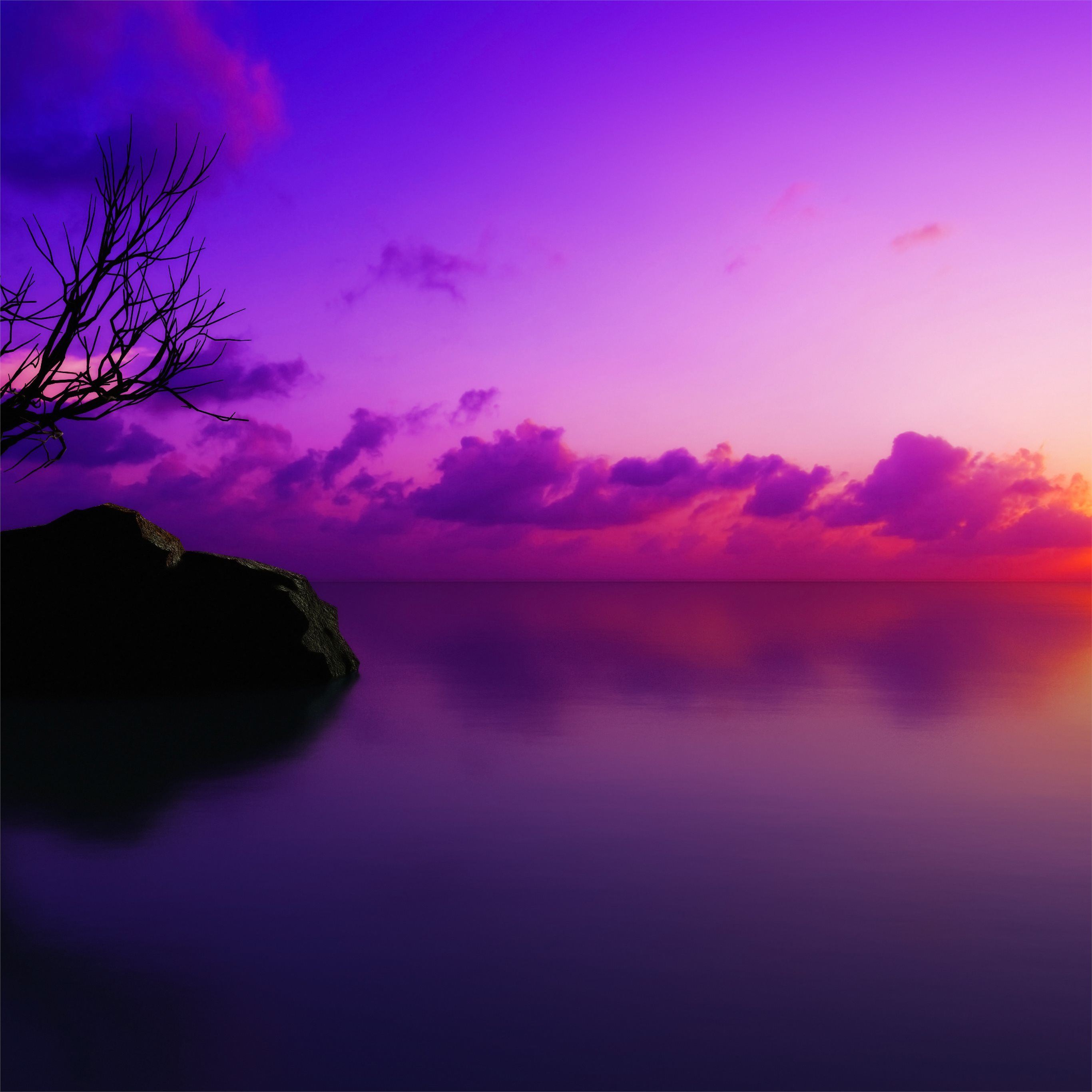 maldivian sunset 4k iPad Pro Wallpapers Free Download