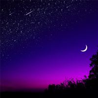 beautiful blue purple sky 4k wallpaper