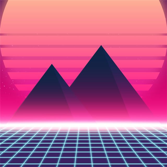 2732x2732 retrowave 90s - retrowave iPad Pro Wallpaper