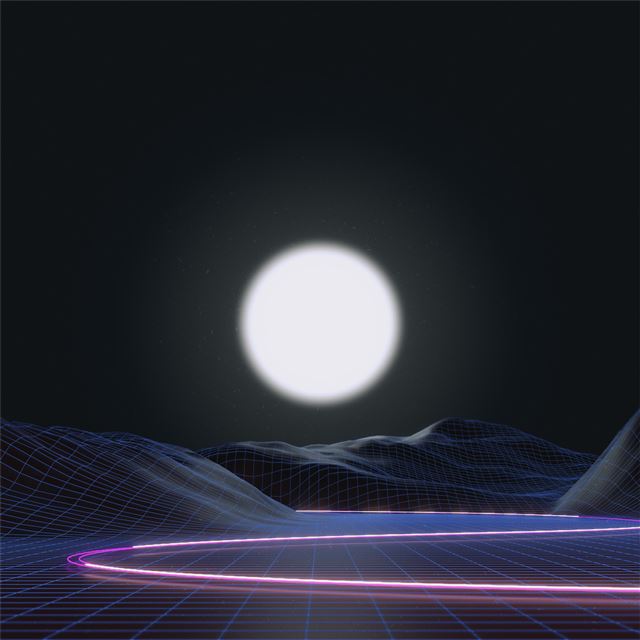 2732x2732 synthwave 4k - 4k iPad Pro Wallpaper
