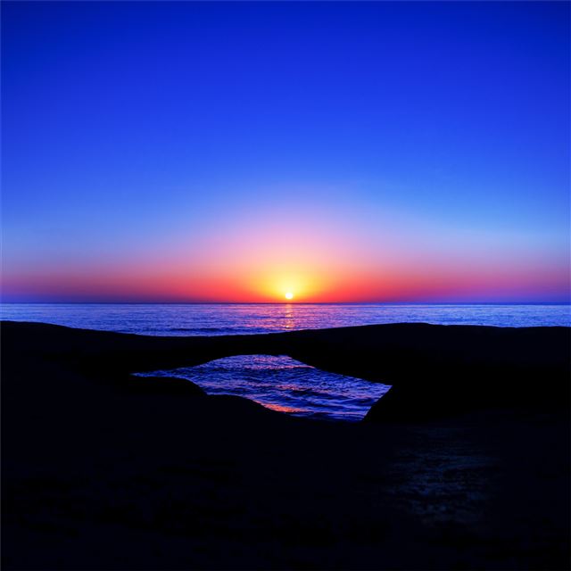 2732x2732 ocean blue water evening - ocean iPad Pro Wallpaper